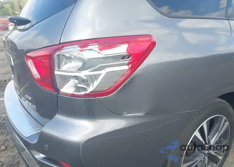 2017 Nissan Pathfinder Platinum from USA, damaged, VIN 5N1DR2MM6HC606215